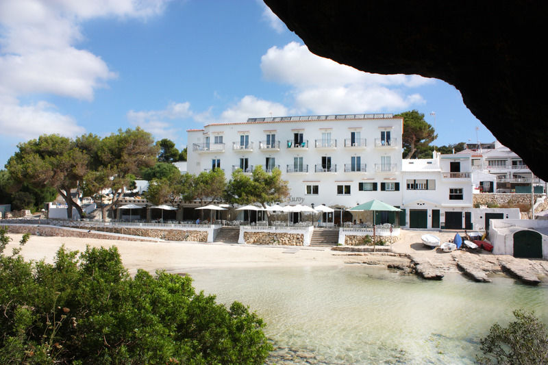 Hostal Xuroy Cala Alcaufar Esterno foto